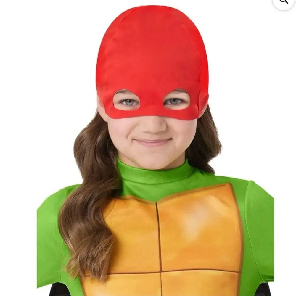 New Teenage Mutant Ninja Turtle 4-in 1 Dress up Costume Girls Size medium tmnt